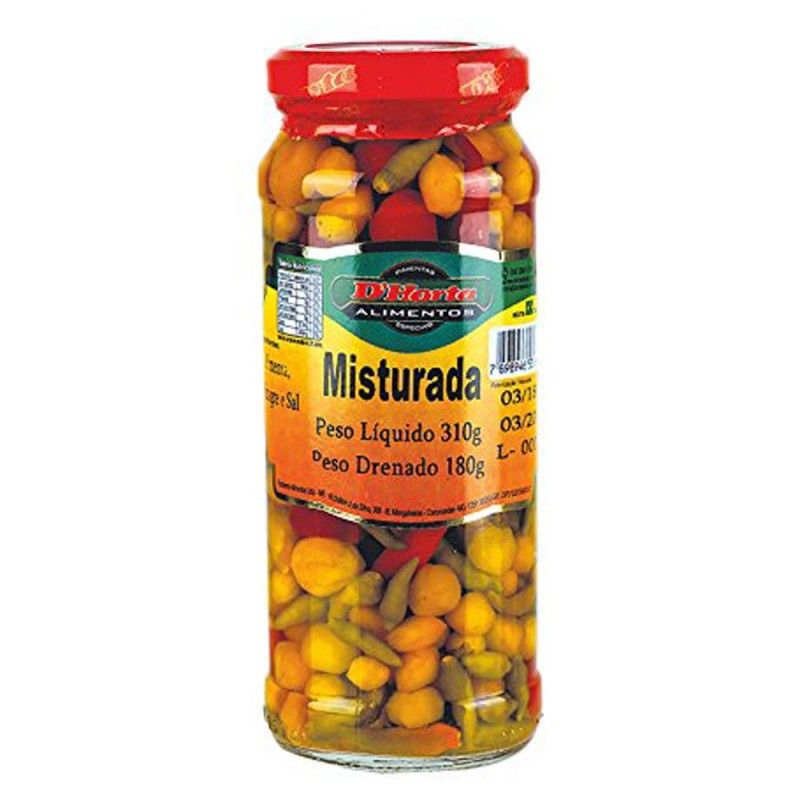 D HORTA, Misturada 310g - Abtropfgewicht 180g