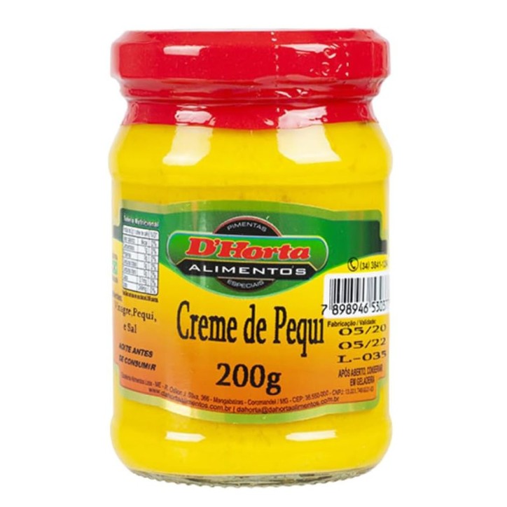 D HORTA  Pequi-Creme Creme de Pequi 200g