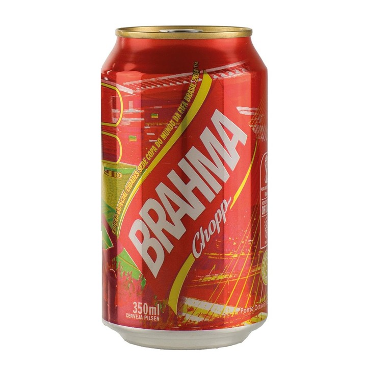 BRAHMA Bier Chopp Dose - Cerveja lata, 350ml, 4,8% vol.