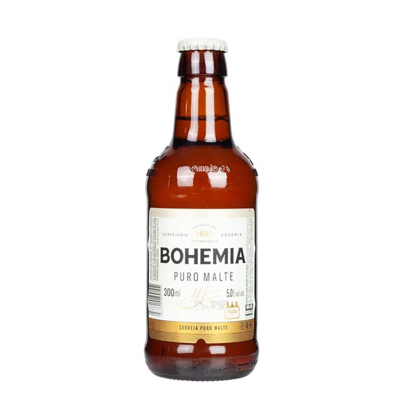 BOHEMIA, Bier Cerveja Puro Malte Lager 300ml, 5% vol.