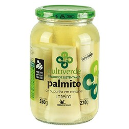 CULTIVERDE, Palmito de Pupunha 550g - Abtropfgewicht 270g