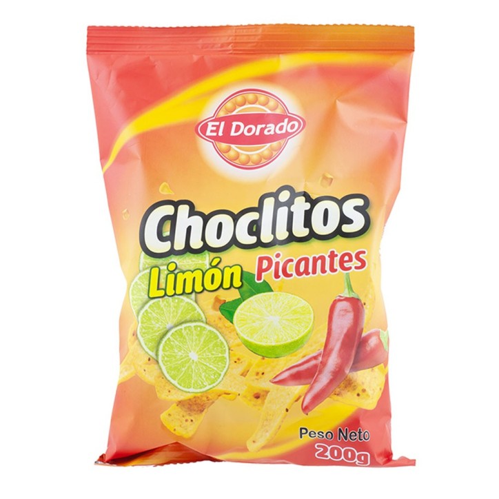 EL DORADO, Choclitos Limón Tortilla-Chips 200g