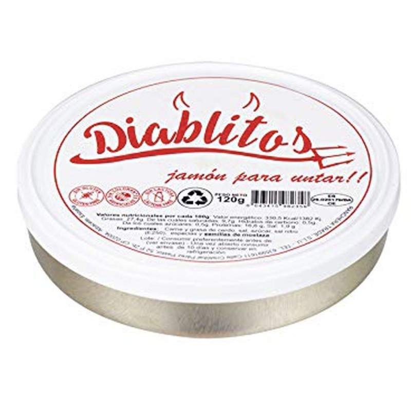 DIABLITOS, Paté de Jamon 120g