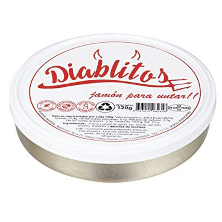 DIABLITOS, Paté de Jamon 120g