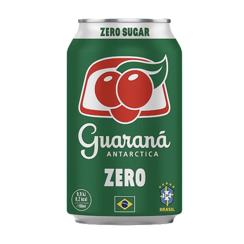 GUARANÁ ANTARCTICA, Refrigerante Guaraná Zero lata 330ml