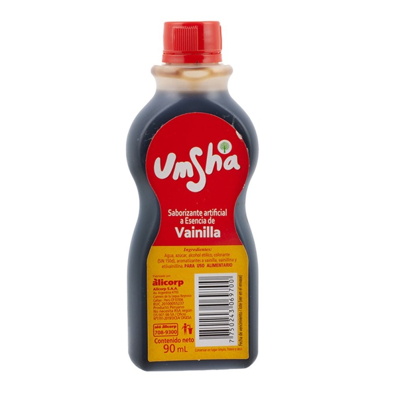 UMSHA, Vanilleessenz Esencia de Vainilla 90ml