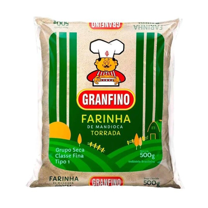 Granfino, Farinha Mandioca Torrada 500g Granfino, Farinha Mandioca Torrada 500g