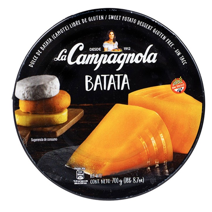 LA CAMPAGNOLA - ARCOR, Dulce de Batata 700g