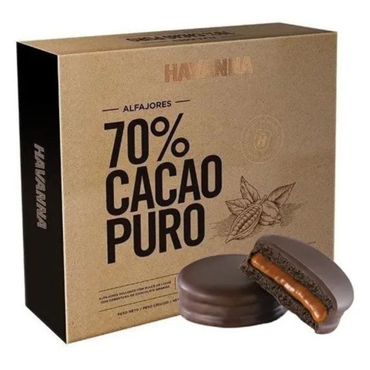 HAVANNA, Alfajores 70% Cacao Puro 585g