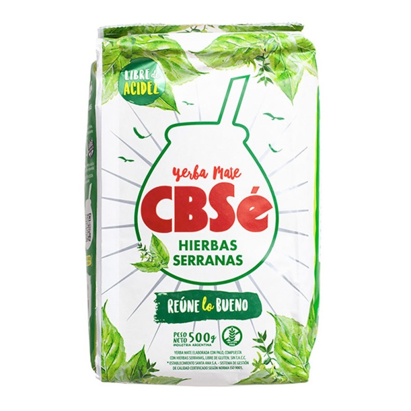 CBSE, Mate Hierbas Serranas 500g