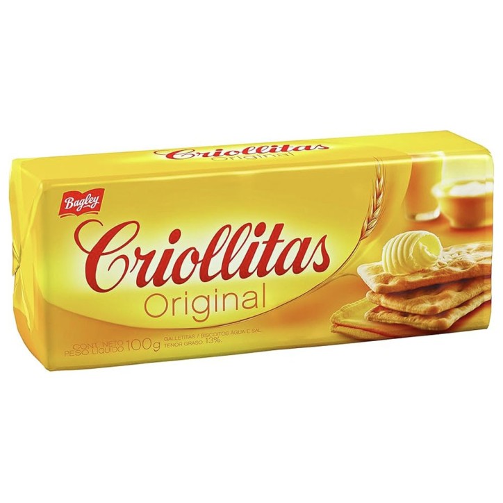 BAGLEY- ARCOR, Galletitas Criollitas 100g