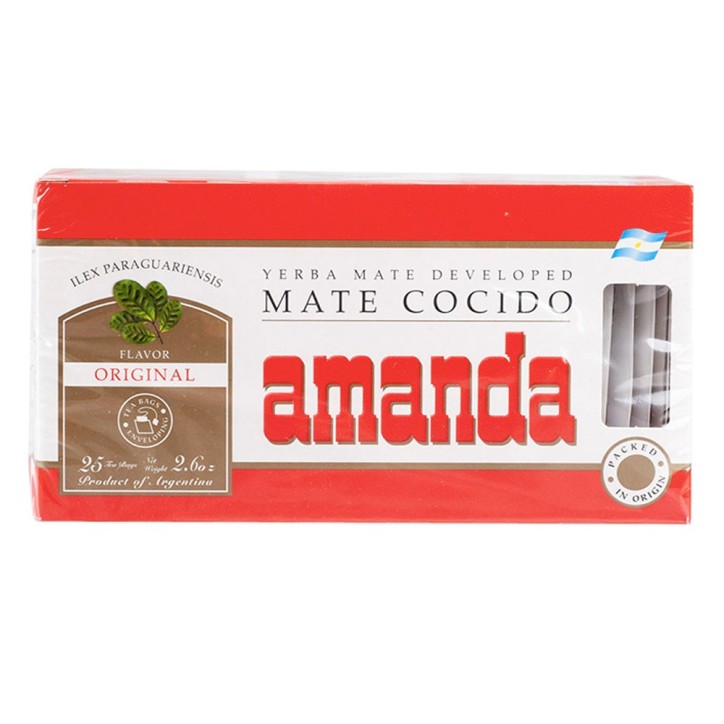 AMANDA, Mate Cocido en en saquitos 75g