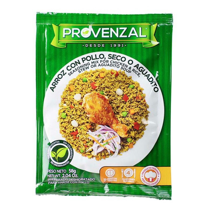PROVENZAL, Gewürzmischung für Hühnerreis Sazón para Arroz con Pollo 58g
