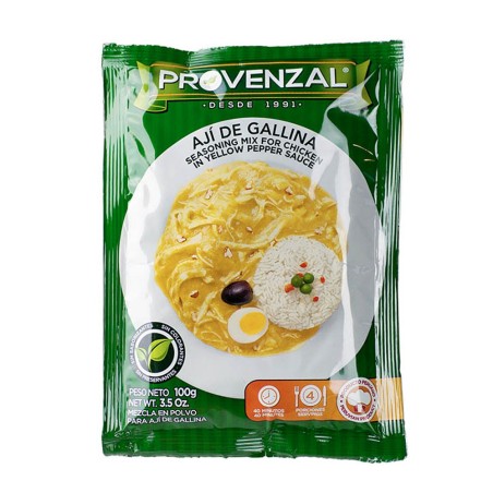 PROVENZAL, Gewürzmischung für Hähnchen mit  gewürzter Sauce Sazón para Aji de Gallina 100g