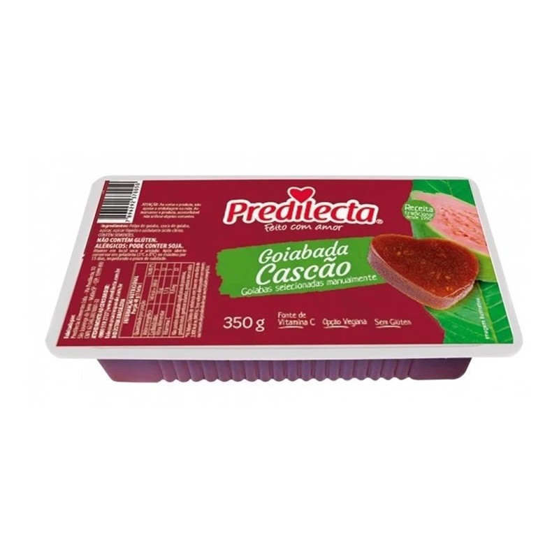 Predilecta, Goiabada Cascao Bloco 350g