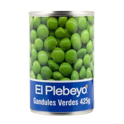 EL PLEBEYO, Gandules Verdes 425g - Abtropfgewicht 270g