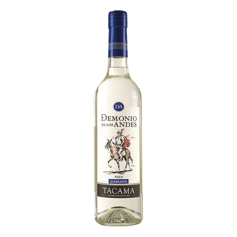 DEMONIO DE LOS ANDES,  Pisco Quebranta 700ml, 40% vol.