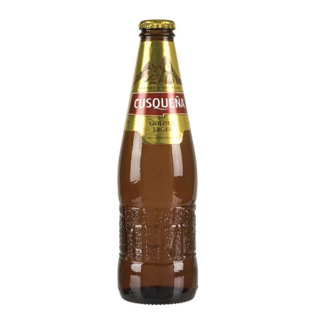 CUSQUEÑA, Golden Lager - Cerveza Premium 330ml, 4,8% vol.
