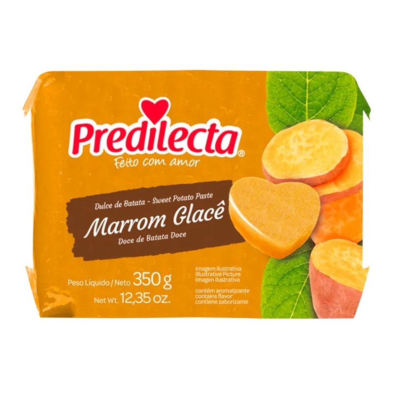 Predilecta, Marrom Glace Bloco 350g