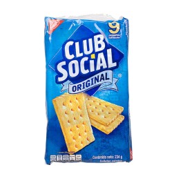 CLUB SOCIAL, Original Galletas Saladas 144g