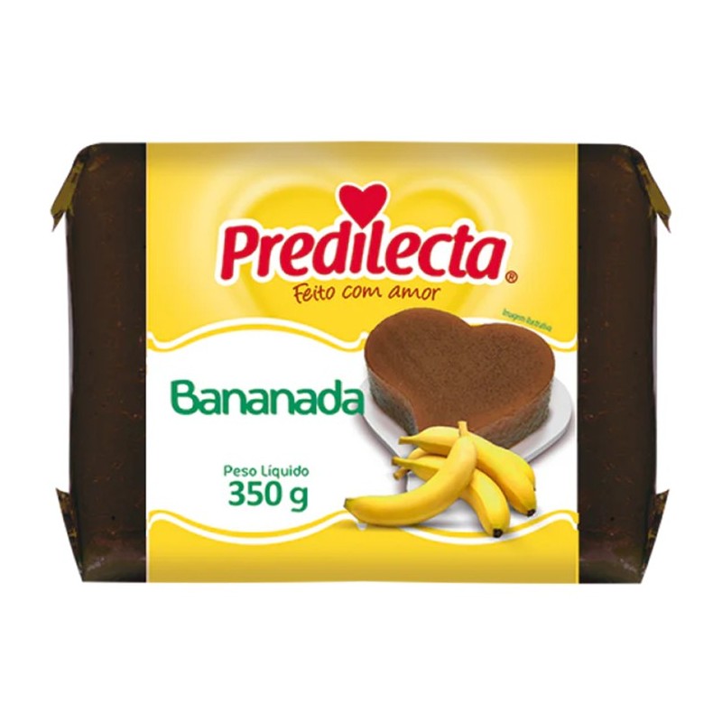 Predilecta, Bananada Bloco 350g