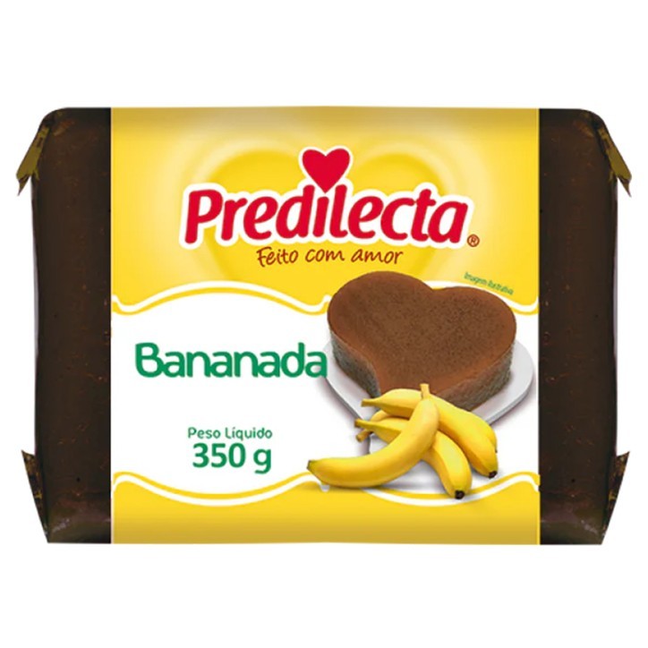 Predilecta, Bananada Bloco 350g Predilecta, Bananada Bloco 350g
