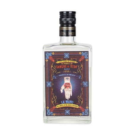 SANGRE DE VIDA, Loteria La Mano Tequila Blanco 350ml, 40% vol.