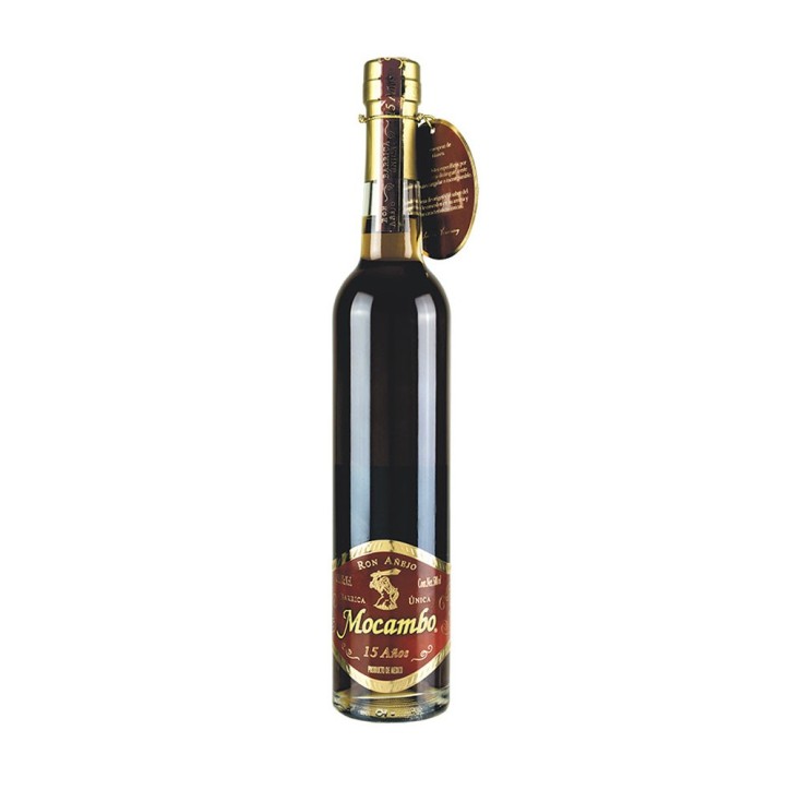 MOCAMBO, Ron Añejo 15 años 500ml, 40%vol