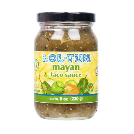 LOL-TUN, Salsa Maya Taquera Verde 230g
