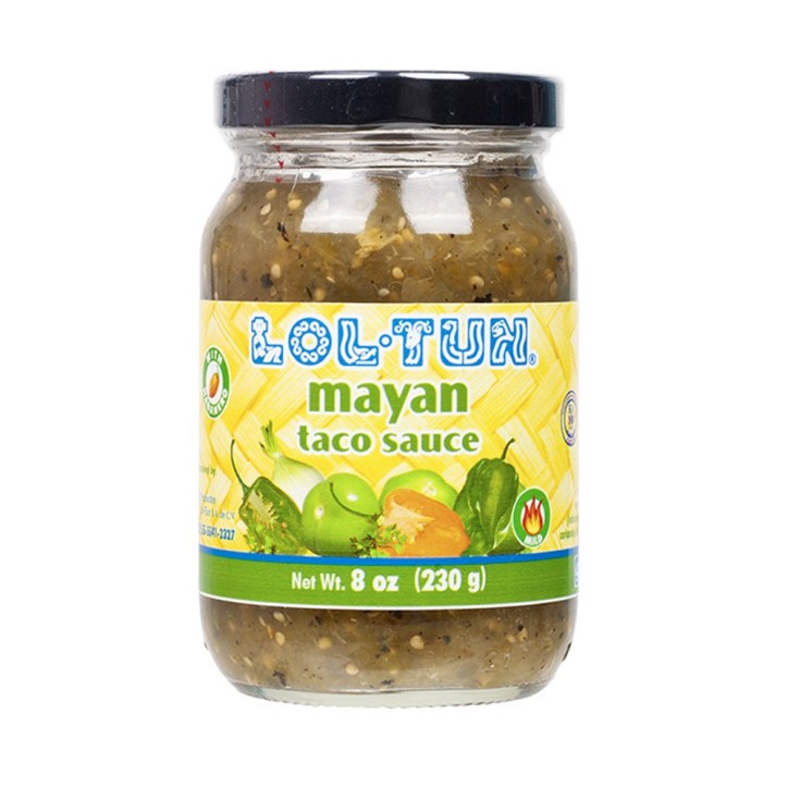 LOL-TUN, Salsa Maya Taquera Verde 230g