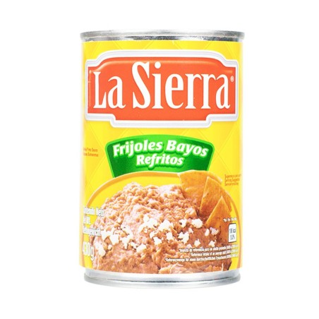 LA SIERRA, Frijoles Bayos Refritos 430g
