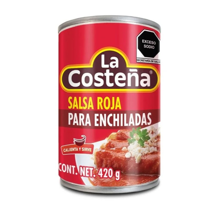 LA COSTEÑA, Salsa Roja para Enchiladas 420g