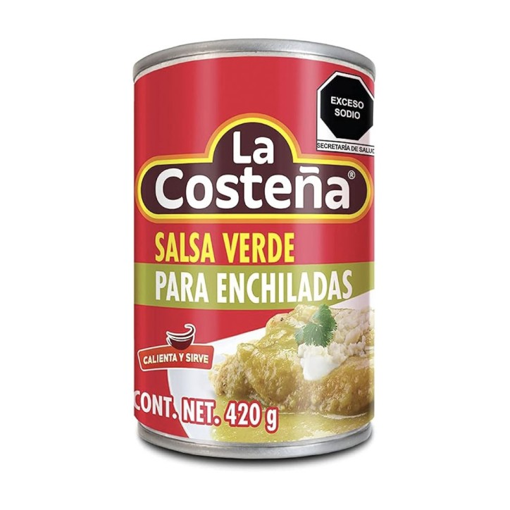 LA COSTEÑA, Salsa Verde para Enchiladas 420g