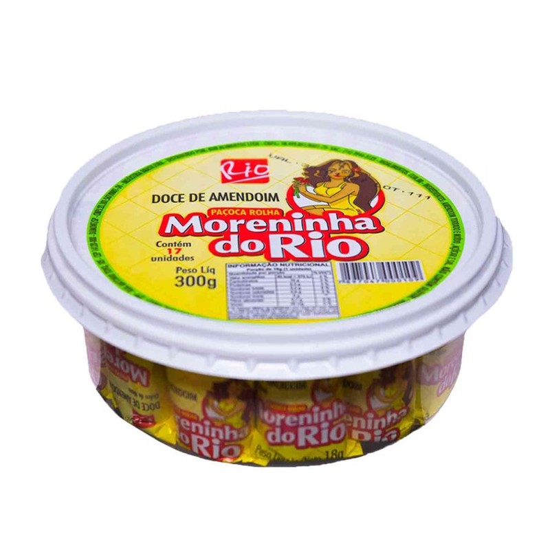 Pacoca Rolha Moreninha do Rio 300g
