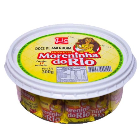 Pacoca Rolha Moreninha do Rio 300g