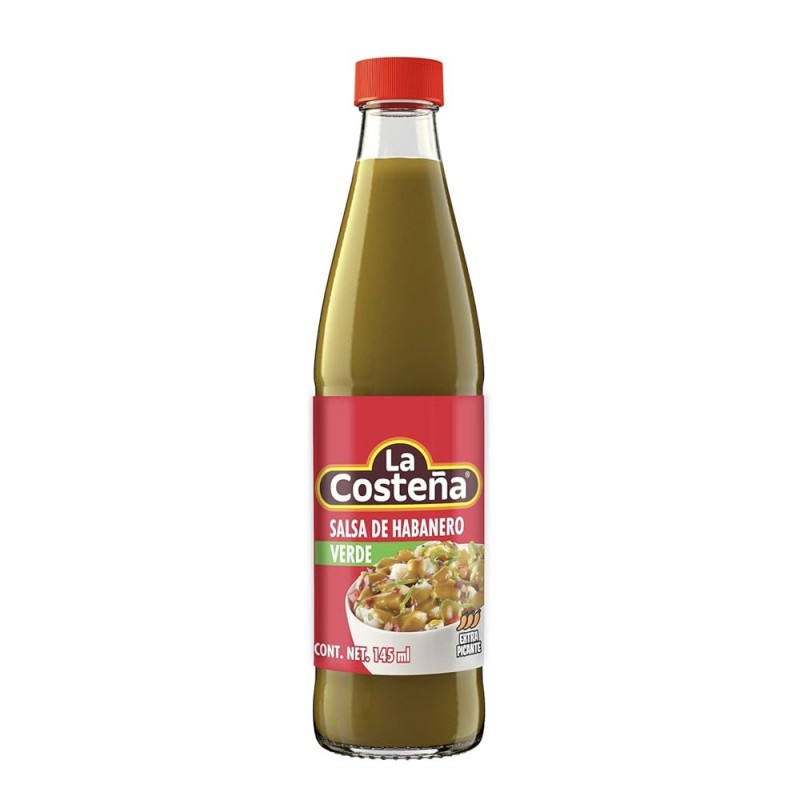 LA COSTEÑA, Salsa de Habanero Verde 145ml
