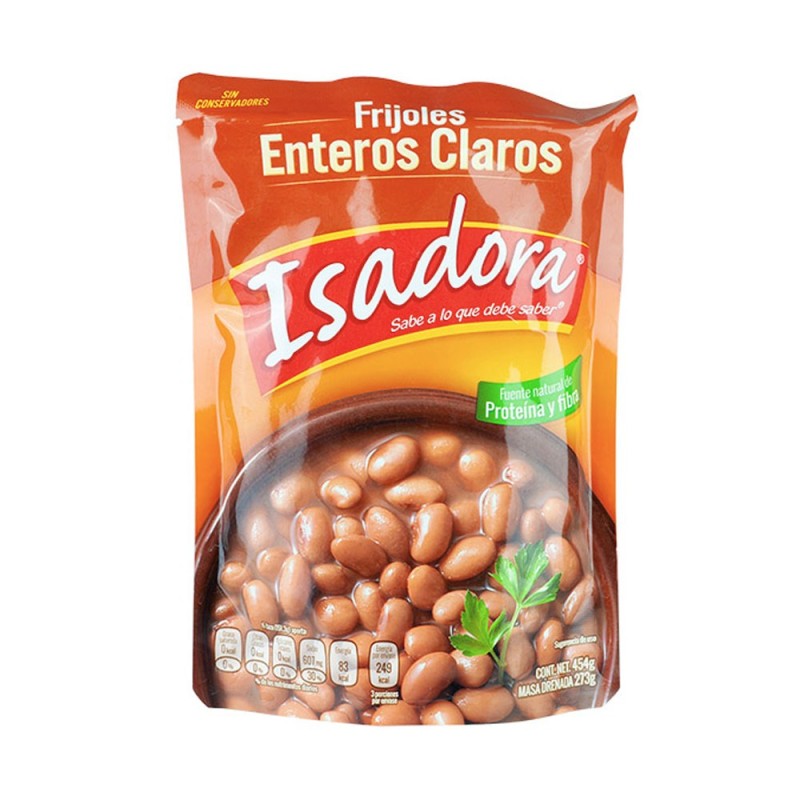 ISADORA, Frijoles Enteros Claros 454g - Abtropfgewicht 273g