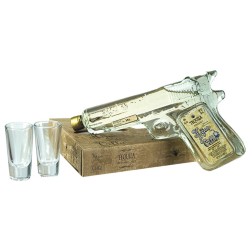 HIJOS DE VILLA, Tequila Reposado, 200ml, 40% vol + 2 Gläsern