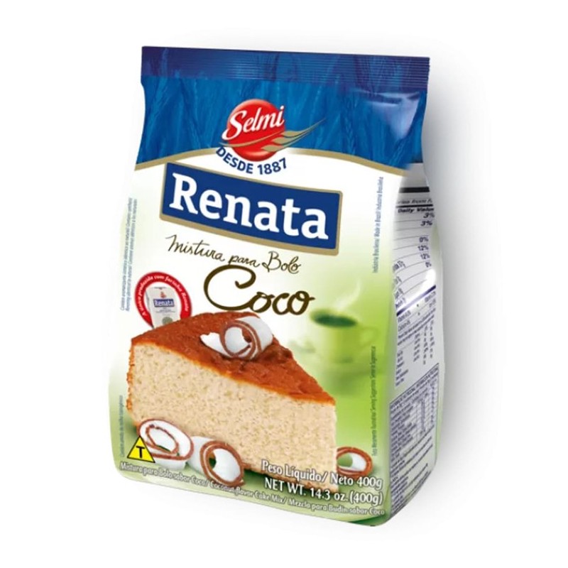 Renata, Mistura para Bolo de Coco, 400g