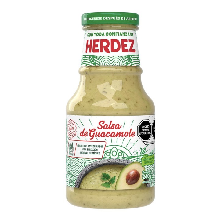 HERDEZ, Salsa de Guacamole 240g