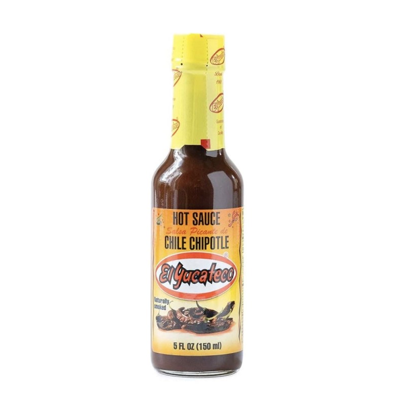 EL YUCATECO, Salsa Picante de Chile Chipotle 150ml