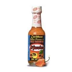 EL YUCATECO, Salsa Caribbean de Chilie Habanero 120ml