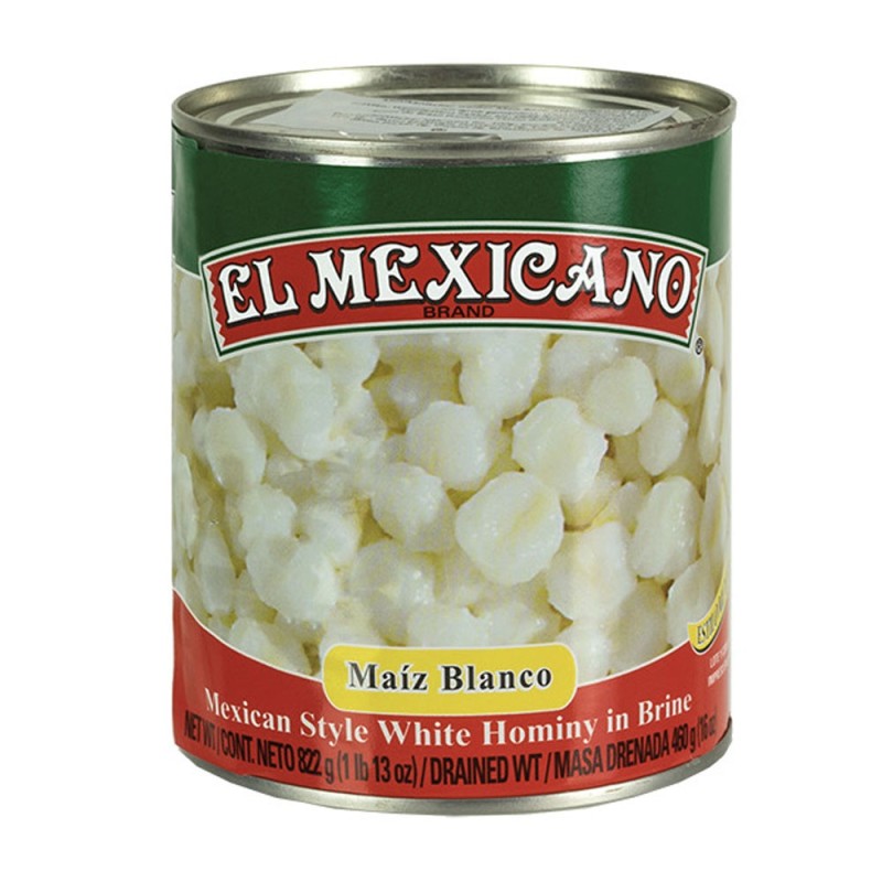 EL MEXICANO, Maíz Blanco 822g - Abtropfgewicht 460g