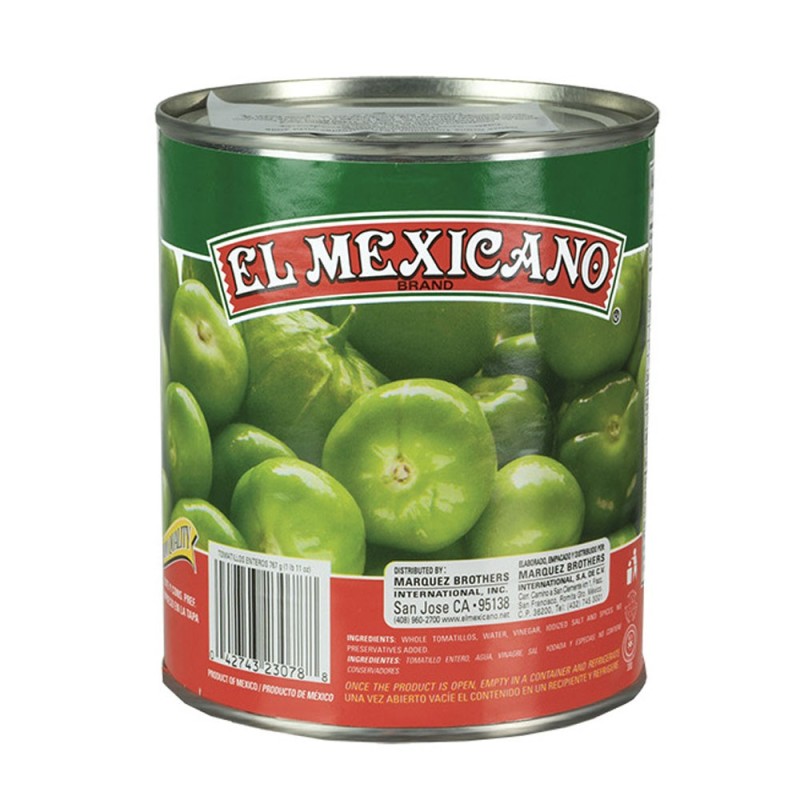 EL MEXICANO, Tomatillos Enteros 767g - Abtropfgewicht 409g