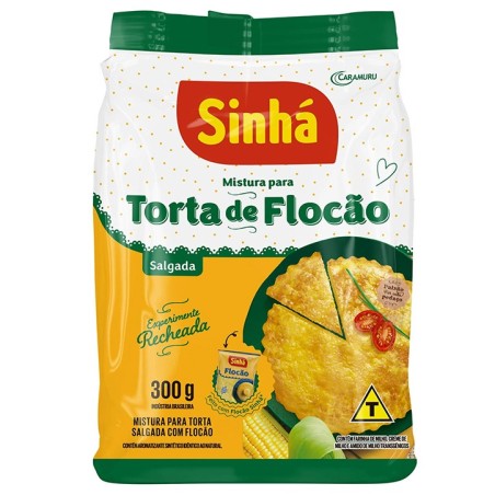 Sinha, Mistura para Torta de Flocao Salgada 300g