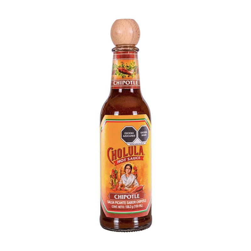 CHOLULA, Salsa Picante de Chipotle 150ml