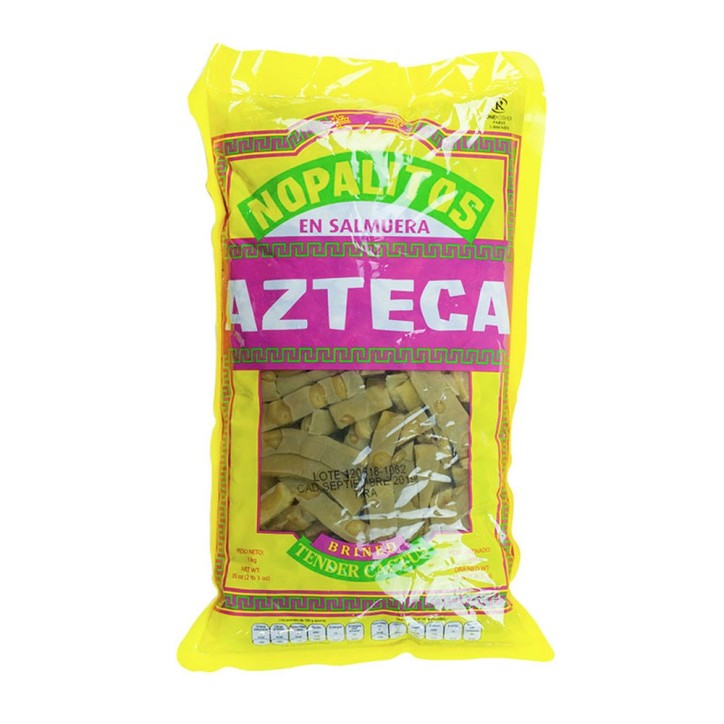 AZTECA, Tiras de Cactus en Salmuera, 1kg - Abtropfgewicht 600g