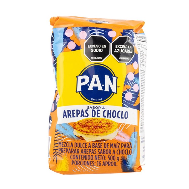 PAN, Mezcla Dulce a Base de Maíz para Arepas de Choclo 500g