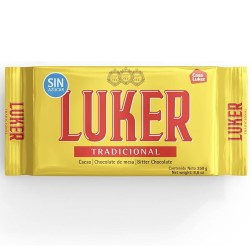 LUKER, Chocolate de Mesa Sin Azúcar 250g