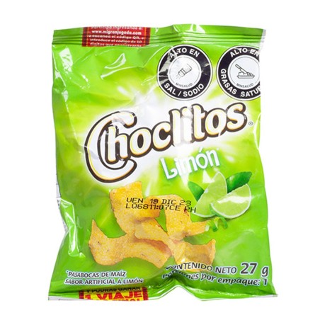 FRITO LAY, Choclitos Limón 27g